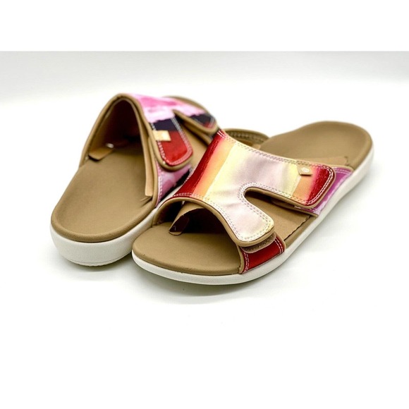 Spenco Sandals Women Size 10D Kholo Monet Sundress Orthotic Slide Adjustable - Picture 5 of 7